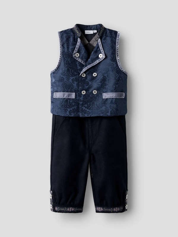 Festdrakt Gutt Blå vest