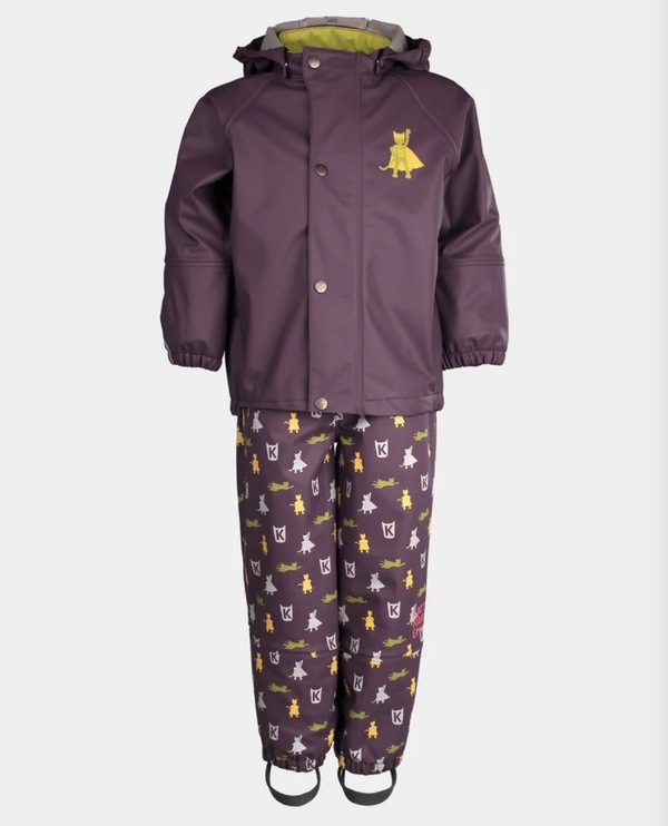 Kattnakken Regnsett Plask Viola