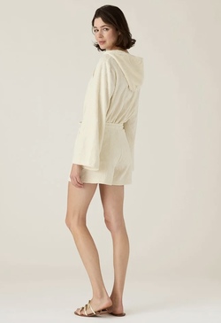 Økologisk bomullsfrotté offwhite Offwhite - Lexington