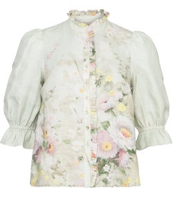 Linen Blouse Harmony - by TiMo