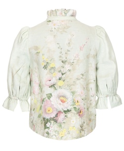 Linen Blouse Harmony - by TiMo