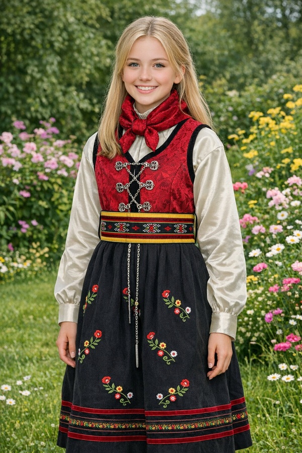 Leah Ull festdrakt Pakke