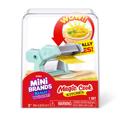 Mini Brands Really Works Magic Cook Kitchen S1 Pasta maskin - Leiker