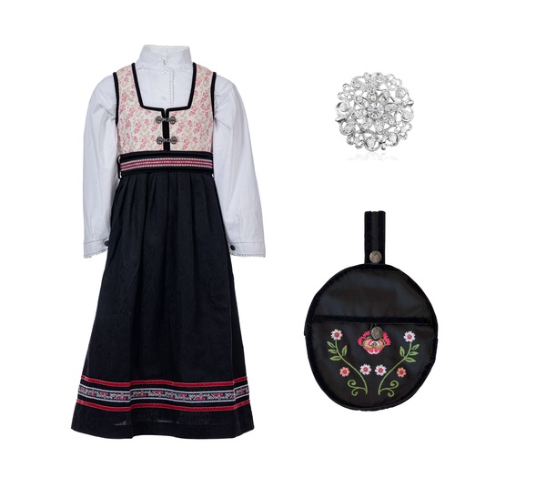 Oline Festdrakter med veske