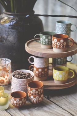 Krus Retro Marie Lys blå - Trend Design