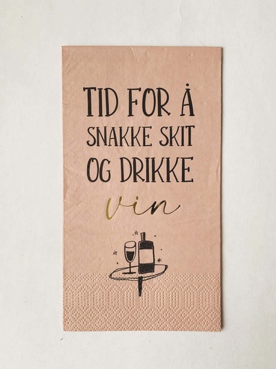 Trend Serviett - Snakke Skit, 20pk ikke relevant - Trend Design