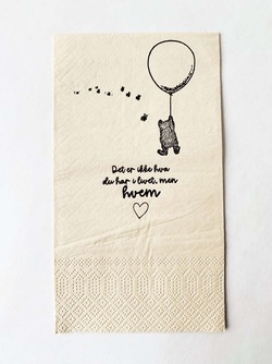 Trend Serviett - Ikke Hva Du Har Men Hvem, 20pk ikke relevant - Trend Design