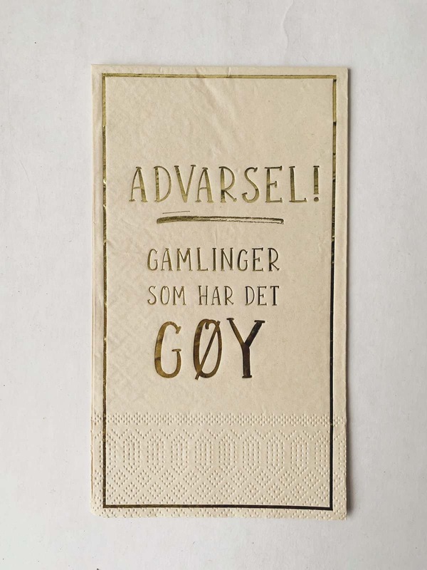 Trend Serviett - Gamlinger Som Har Det Gøy, 20pk