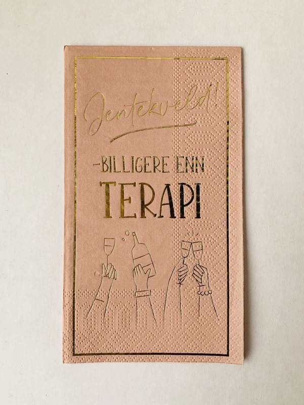 Trend Serviett - Jentekveld - Billigere Enn Terapi, 20pk