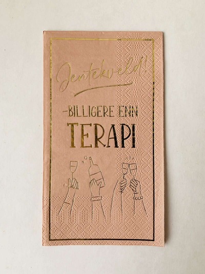 Trend Serviett - Jentekveld - Billigere Enn Terapi, 20pk ikke relevant - Trend Design