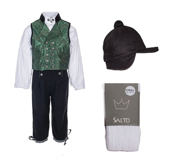 Grønn sett Festdrakt gutt