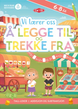 Vi lærer oss å legge til og trekke fra aktivitetsbok