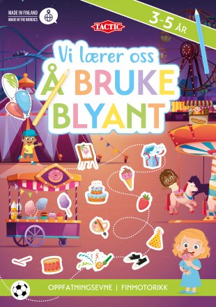 Vi lærer oss å bruke blyant aktivitetsbok