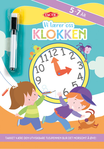 Vi lærer oss klokken aktivitetsbok Aktivitetsbok - Tactic
