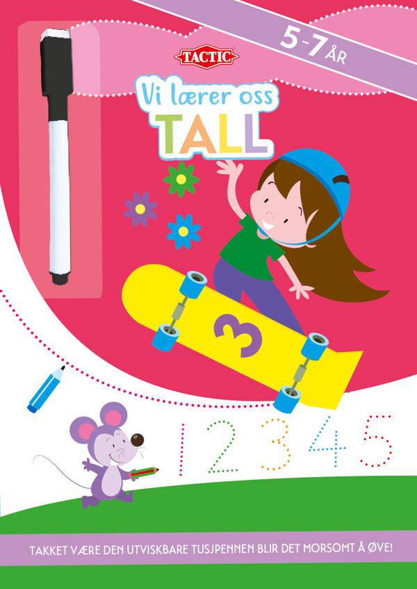 Vi lærer oss tall aktivitetsbok