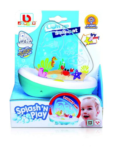 BB JUNIOR SPLASH N PLAY LYSENDE SEILBÅT SEILBÅT - BB Junior