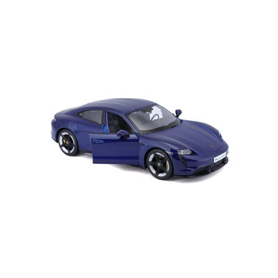 1:24 PORSCHE TAYCAN METALLIC BLÅ metallic blå - Burago