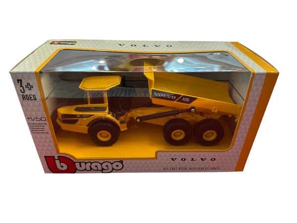 BBurago 1:50 VOLVO A25G ARTICULATED HAULER