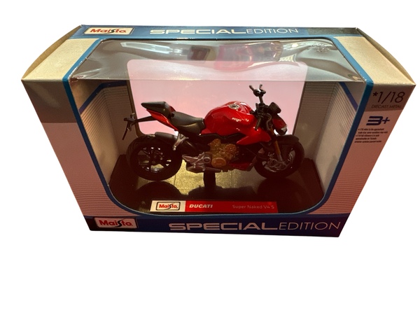 Maisto 1:18 MOTORBIKE Ducati Super Naked V4 s