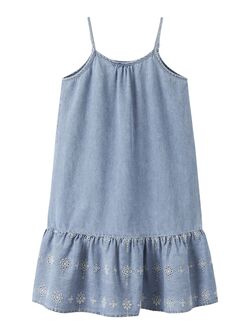 NKFHAVEN DNM ANGLAISE DRESS  Light Blue Denim ANGLAISE - Name It