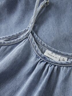 NKFHAVEN DNM ANGLAISE DRESS  Light Blue Denim ANGLAISE - Name It