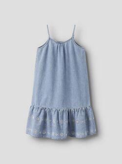 NKFHAVEN DNM ANGLAISE DRESS  Light Blue Denim ANGLAISE - Name It