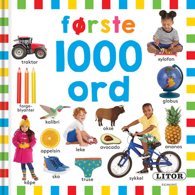 Pekebok Første 1000 ord Pekebok - Egmont Litor