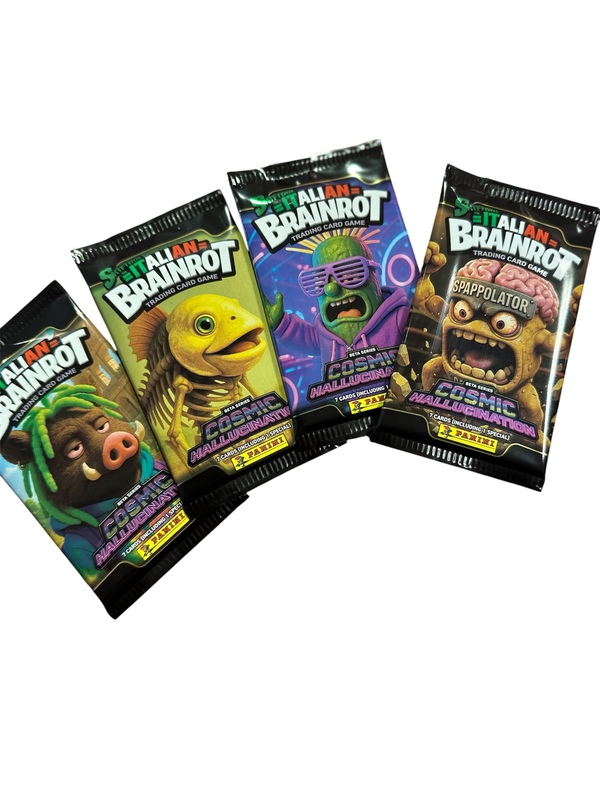 Italien brainroot 2-  booster samlekort