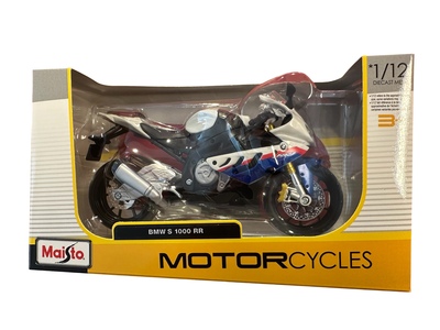 Maisto 1:12 MOTORBIKE BMW S 1000 RR BMW S 1000 RR - Burago