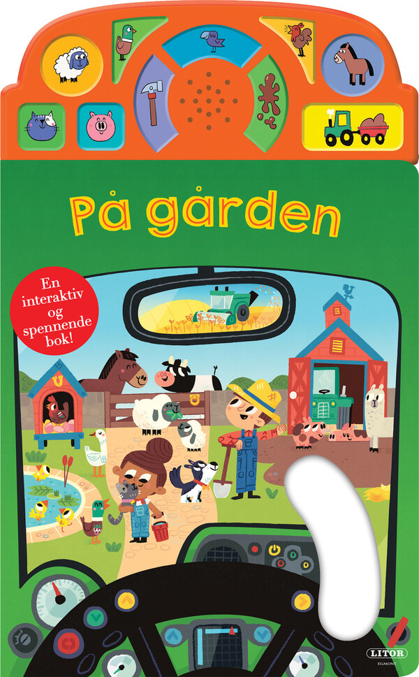 Lekebok På gården med lyd