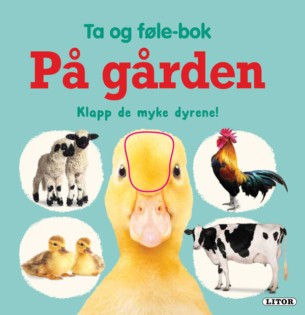 Lekebok Ta-og føle På gården