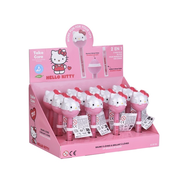 Hello Kitty LIP BALM & GLOSS LOLLIPOP