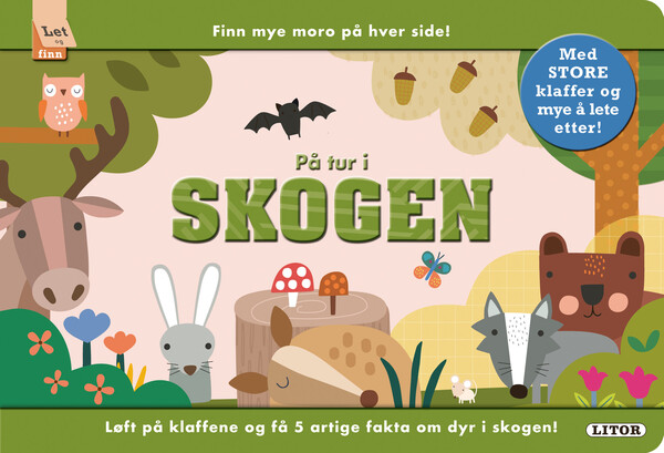 Lekebok På tur i skogen