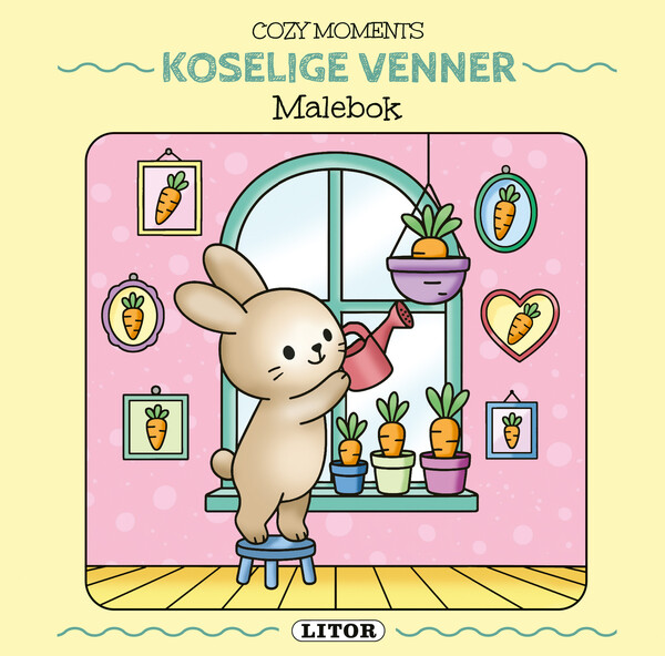 Cozy Moments Malebok Koselige venner