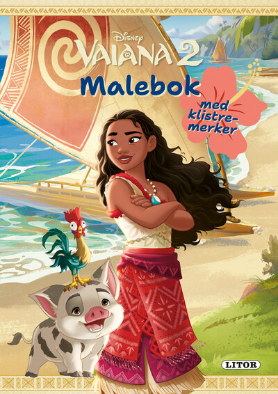 Malebok Vaiana 2 Vaiana 2 - Egmont Litor