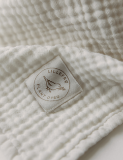 Muslin Blanket bomull krem - Lillefrø