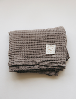 Muslin Blanket catechu brun - Lillefrø
