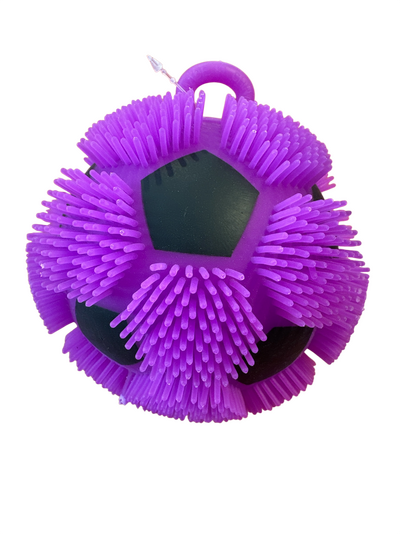 Puffer ball 16cm fotball Lilla - Fidget Toys