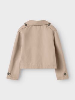 NKFMADELIN TRENCH COAT SHORT Savannah Tan - Name It