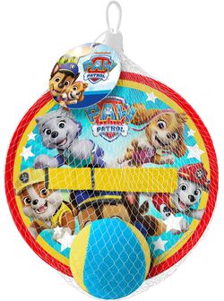 Paw Patrol Velcro kaste- og fangstspill med myk ball kastespill paw patrol - Paw Patrol