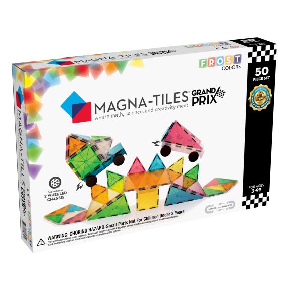 MAGNA-TILES Grand Prix Frost 50 pcs