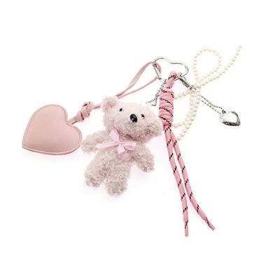BAG CHARM BAMSE ROSA TINKA Rosa Bamse - Tinka