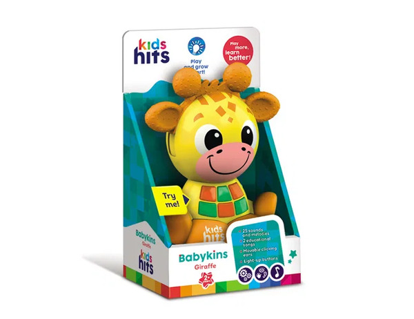 Kids Hits - Giraffe med lys og lyd