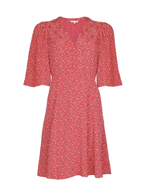 Spring V-Neck Dress