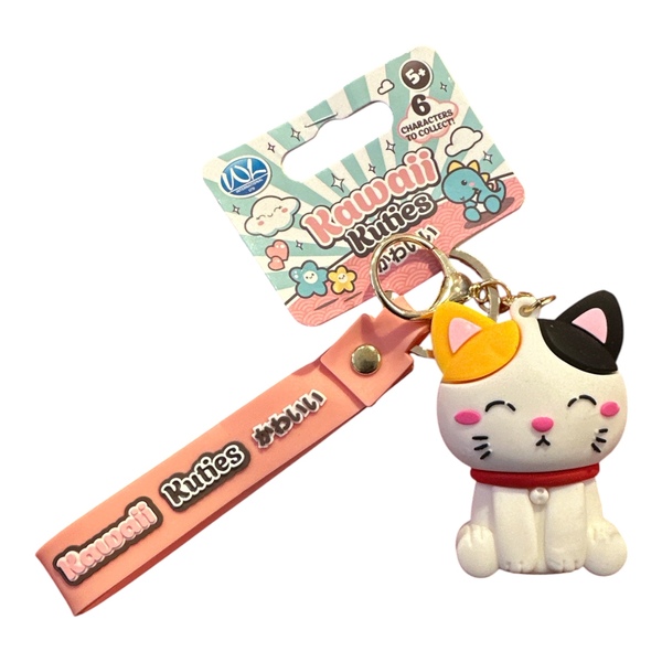 Kawaii nøkkelring med stropp
