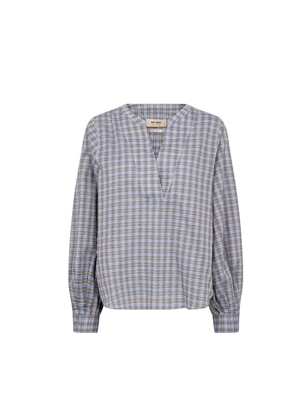 Yen Check Blouse