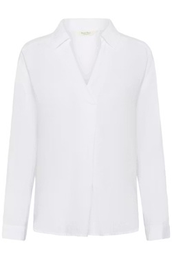 Ayo Skjorte Lin BRIGHT WHITE - Part Two