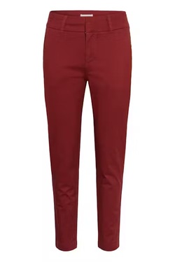 Soffys, Fitted chino pants Burnt Russet - Part Two