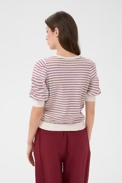 Varaian Pullover Burnt Russet Stripe - Part Two