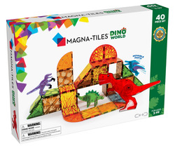 MAGNA-TILES® Dino Verden 40 deler Dino world - Liniex